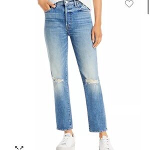 MOTHER SUPERIOR Trickster Ankle High Waisted WASH Crying On Holy Ground 26